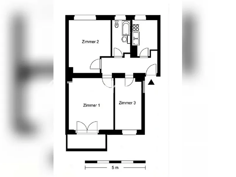 Tauschwohnung: State housing - looking for a larger room for our child — photo 1